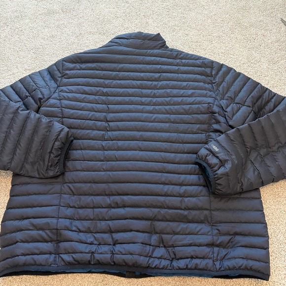 Eddie Bauer EB650 Puffer Jacket Mens XXL 2XL Blue Down Insulated Gorpcore Winter - Picture 9 of 11